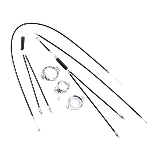 BMX Gyro Bremskabel Hinten Oben, BMX Gyro Mountainbike Bremskabel vorne + hinten, Brake Cable and Housing, BMX Bike Bicycle Gyro Brake Cables Front and Rear (Upper and Lower) Spinner Rotor