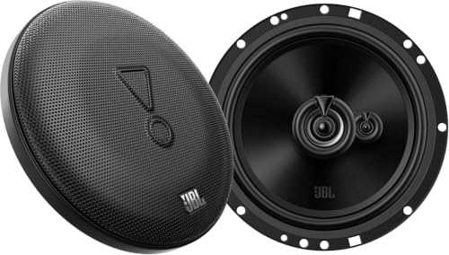 JBL Stage2 GEN2 65M 3-Wege Lautsprecher Auto 165mm (6,5 Zoll): von Harman Kardon Car HiFi mit 60W RMS und 480W Max 3-Way Auto Boxen mit Gitter - Paarweise