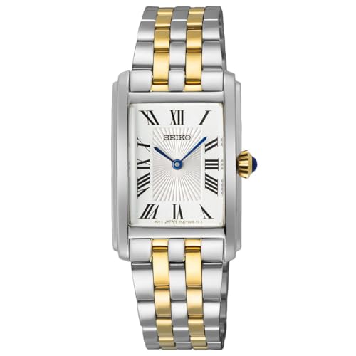 Seiko Damen Uhr Quarz mit Edelstahlband SWR087P1