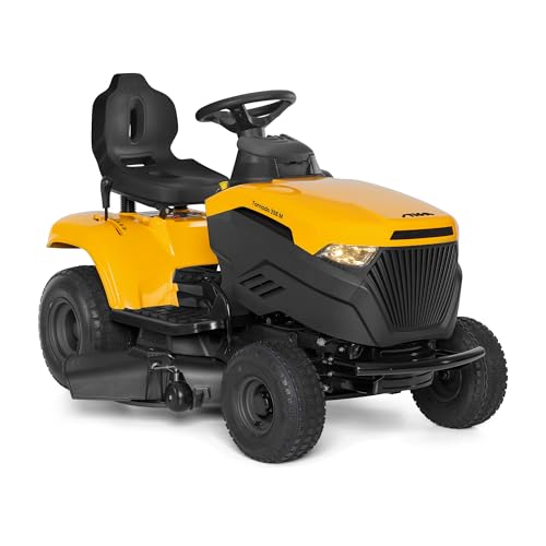 STIGA Tornado 398 M a Benzin-Rasentraktor, 352 cm³, 98 cm – Mechanisches Getriebe – Rasenflächen Bis 4500 m²
