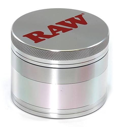 Raw 19330 Grinder-4 Teilig mit Schaufel-56mm, Aluminium
