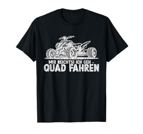 Hobby Tshirt für Quad Geschenk Quad Fahrer T-Shirt T-Shirt