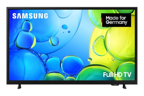 Samsung Full HD F6009F 32 Zoll (81 cm) LED Flachbildfernseher, PurColor-Technologie, HDR, Object Tracking Sound Lite, Knox Security, One UI Tizen, Smart TV, Unbegrenzt kostenlose Inhalte