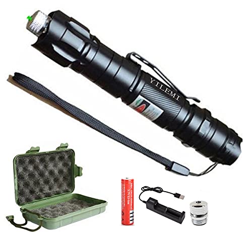 YILAYMEI Professionelle Superhelle Outdoor-Taschenlampe für Astronomie mit Fernstrahl, wiederaufladbare Taschenlampe