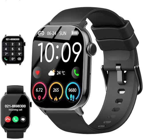 Smartwatch Herren Damen, 1,96