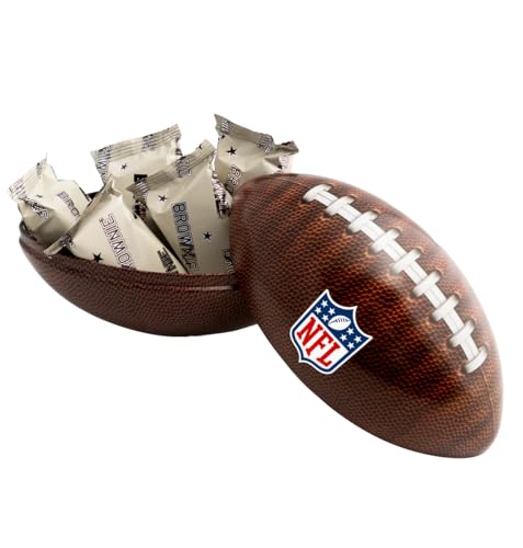 NFL Football Dose gefüllt mit Brownies 150g