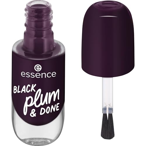 essence gel nail colour, Nagellack, Nr. 84, Violett, langanhaltend, Expressergebnis, schnelltrocknend, vegan, ohne Mikroplastikpartikel, ohne Konservierungsstoffe, ohne Parfüm, 1er Pack (8ml)