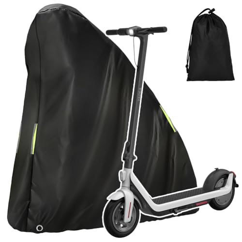 Flintronic Elektroroller Abdeckung, für die meisten Elektroroller, Schützen vor Staub Schmutz Schnee Sonnenlicht Regen, für drinnen & draußen, 130 * 115 cm