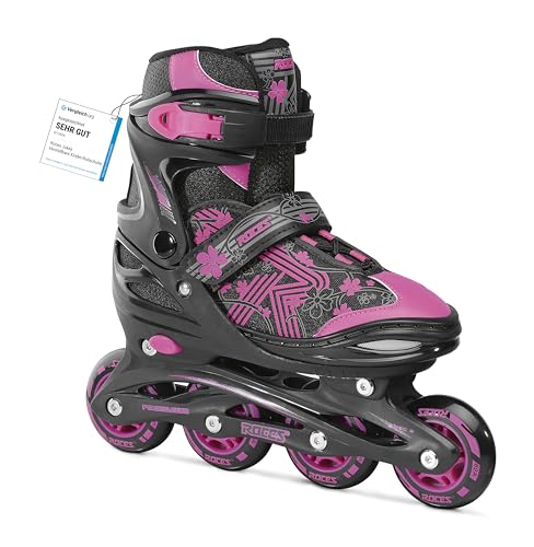 Roces Jokey 3:0 Inline Skates Black-Pink 34