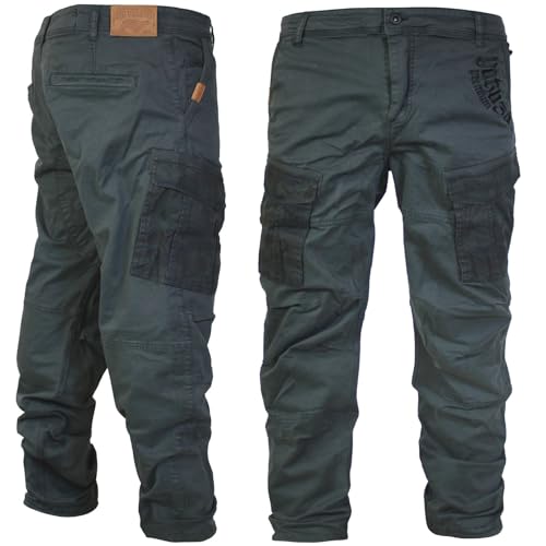 Yakuza Premium Herren Cargohose 3950 dunkelgrau