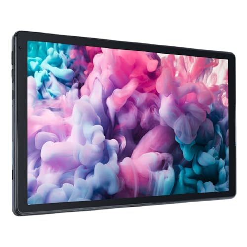 MUISOO Android Tablet, Octa-Core, 64GB ROM+1TB erweiterbar, 10.1 Zoll Android-Tablet mit Bluetooth 5.3, WiFi 6, Dual-Kamera, Face ID, Widevine L1 (Schwarz)