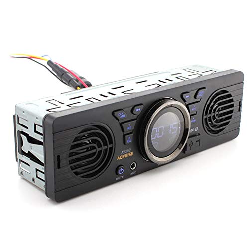 Goolsky 12,0 V Auto Sichere Digitale Speicherkarte MP3 Audio Elektro-Autoradio Mit Lautsprecher BT Host-Lautsprecher