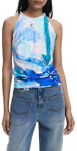 Desigual REPRIS_TS_CRIS, 5139 Diva Blue, M
