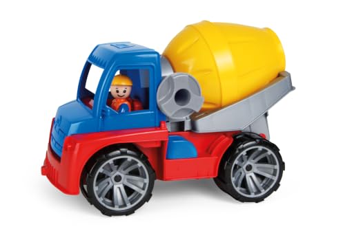 Lena SIMM Spielwaren 04413 - Truxx Betonmischer, ca. 29 cm und Spielfigur
