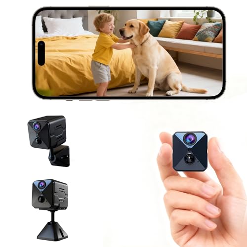 Erste 4K Mini Kamera Komplett neu Aufgewertet Überwachungskamera Innen Akku