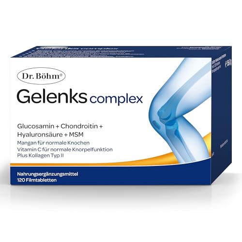 Dr. Böhm Gelenks Complex für Gelenke, Knorpel & Knochen, 120 Tabletten