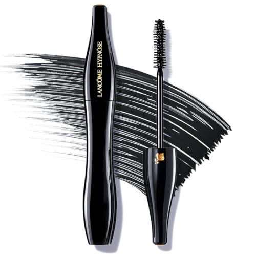 Lancôme Hypnôse Mascara 01 Schwarz, Volumen-Wimperntusche für dichte, definierte Wimpern, gleichmäßiges Auftragen dank präziser Bürste, intensives Schwarz, Make-up Klassiker, 6,97g