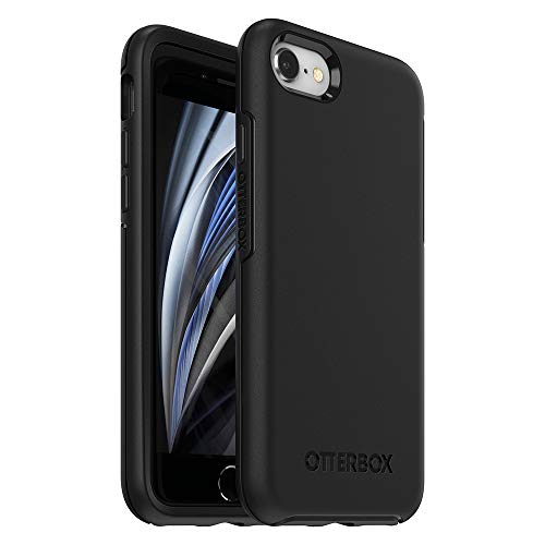 OtterBox Symmetry Hülle für iPhone SE (3./2. gen)/8/7, Schwarz