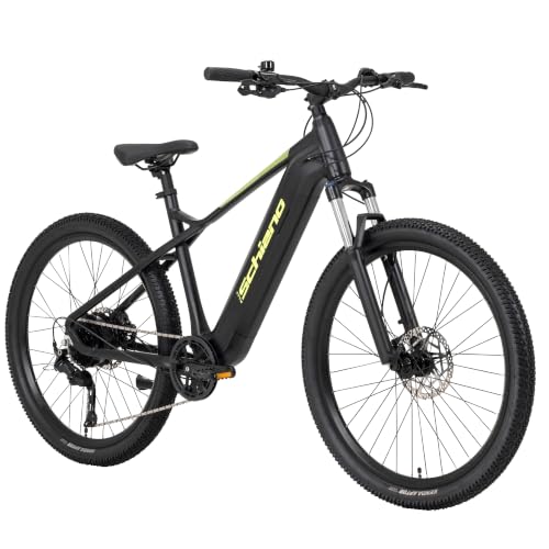 F.lli Schiano E Bike MTB 27,5Zoll, 720Wh Abnehmbarer Akku, E-Jupiter | E Bike Herren Damen, USB-C-Ladefunktion, Motor 65Nm