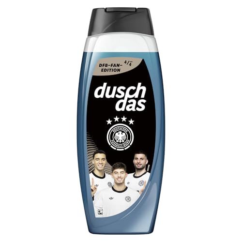 Duschdas 3-in-1 Duschgel & Shampoo DFB-Fan-Edition Duschbad mit aromatisch-frischem Duft sorgt für eine erfrischende Dusche 450 ml