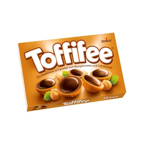 Toffifee – 1 x 125g – Haselnuss in Karamell, Nougatcreme und Schokolade