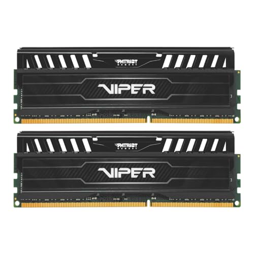 Patriot Memory Viper 3 Black Mamba Arbeitsspeicher 16GB (1600MHz, CL10, 2X 8GB) DDR3-RAM Kit