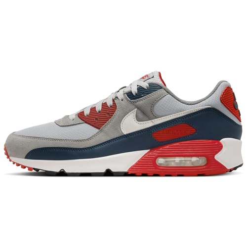 Nike Herren Air Max 90 Sneaker, Lt Smoke Grey/Phanto, 42