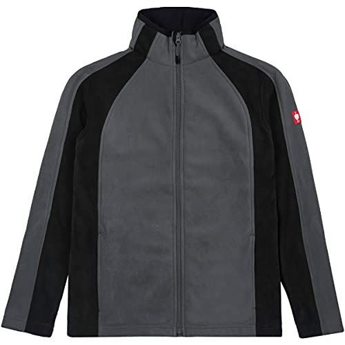 Engelbert Strauss Herren Fleecejacke Microfleece dryplexx, Farbe:grau, Größe:L
