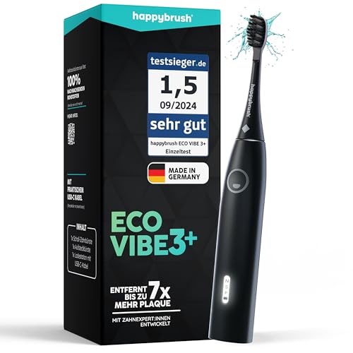 happybrush® Schallzahnbürste Eco Vibe 3+ – 
