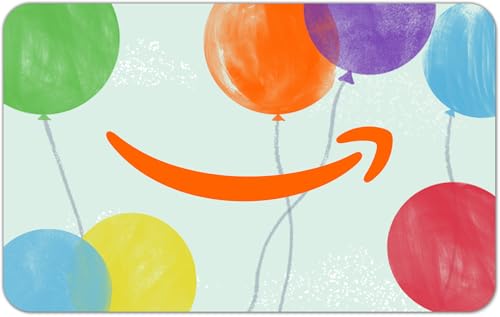 Amazon eGift Card - Bright Balloons (Animated)