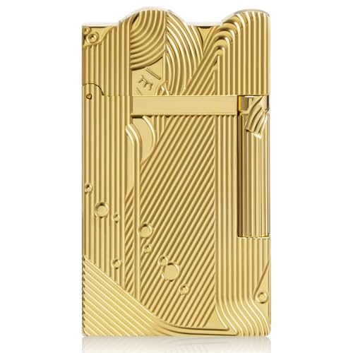 VVAY Sanji Feuerzeug, Weiche Flamme, Purem Messing (ohne Gas Geliefert)