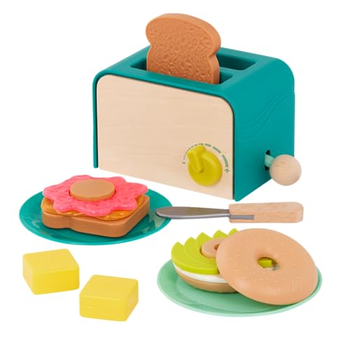 B. toys Mini Chef Frühstücksspielset mit Toaster und Geräuschen