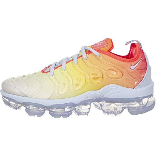 Nike Damen Air Vapormax Plus, Wasserstoffblau/Gelb/Laserkarminrot, 36.5 EU