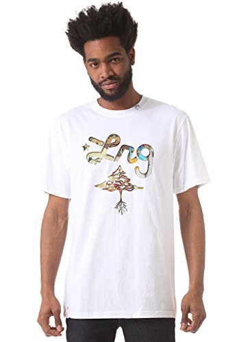 LRG Herren Yard Core T-Shirt - Weiß - Groß
