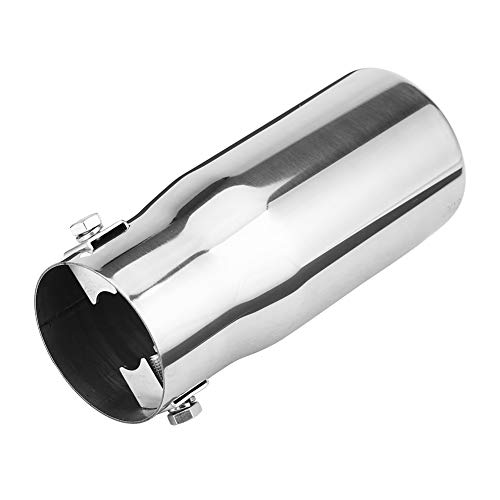 Auspuffblende, Car Exhaust Muffler, Auto-Modifikation Edelstahl-Auspuffrohr Hinten Endrohr Ende Hals Flach Auspuffanlage Modifikation (Wohnung)