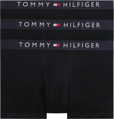 Tommy Hilfiger Herren Boxershorts Trunks Unterwäsche, Blau (des Sky/des Sky/des Sky), XL