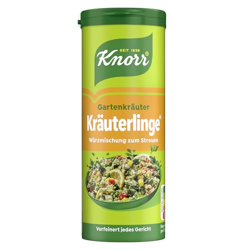 Knorr Kräuterlinge Gartenkräuter Würzmischung zum Streuen für Gemüse, Eintöpfe oder einen Salat 60 g