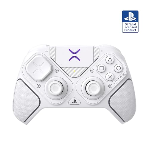 Turtle Beach Victrix Pro BFG Reloaded Wireless Modular PlayStation Controller Weiß - Offiziell Lizenziertes Produkt