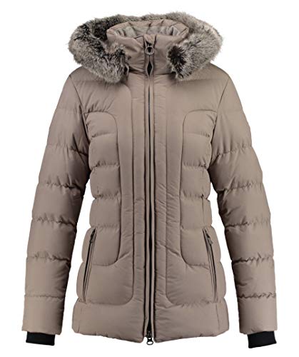 Wellensteyn Damen Winterjacke Belvedere Medium BVDM-44, Größe:L, Farbe:Darksand