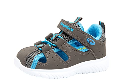KangaROOS Unisex Kinder Ki-rock Lite Ev Sneaker, Blau Grau, 28 EU