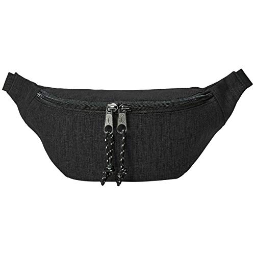 Amazon Basics Bauchtasche, 2 l, Einheitsgröße, Schwarz
