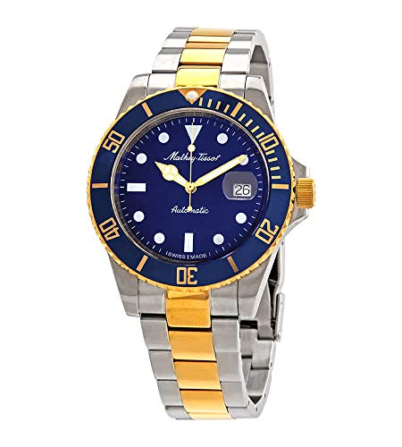 Mathey-Tissot Mathey H9010ATBBU Vintage Automatik Blau Zifferblatt