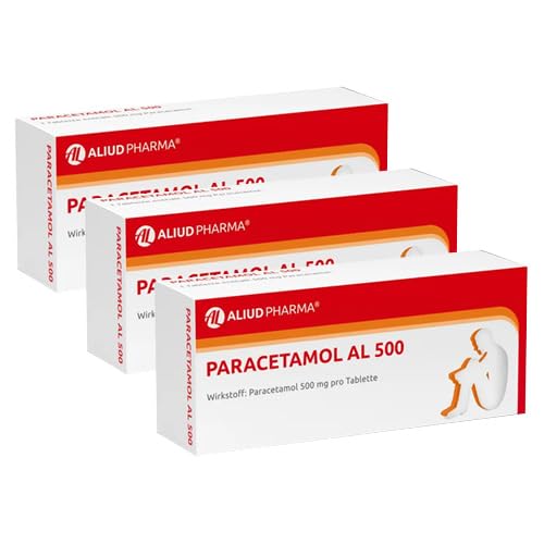 Paracetamol AL 500 bei akuten Schmerzen und Fieber (3x20 St)