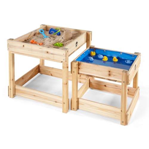 Plum 25074 Products Sandy-Bay-Holz-Sandkasten und Wasser-Tisch