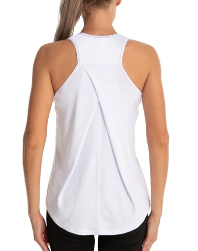 Dawnrole Gym Tops für Frauen ärmellose Yoga Fitness Shirts Racerback Sport Top Frauen