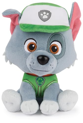 GUND PAW Patrol Rocky Plüschtier, 15 cm - hochwertiges Kuscheltier für Fans der beliebten TV-Serie, ab 1 Jahr empfohlen
