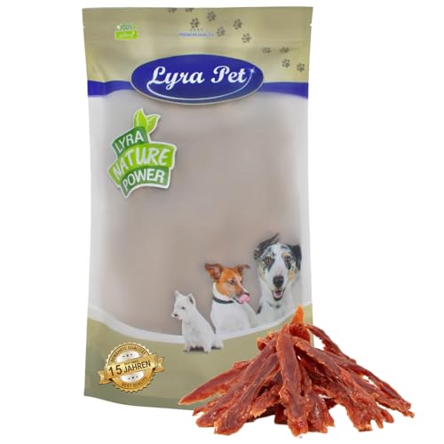 Lyra Pet® 1 kg Entenbrust | Kausnack von der Ente | Leckerli für alle Hunde | Proteinreicher Kaugenuss | Idealer Belohnungs- und Trainingssnack | Hundefutter im wiederverschließbaren Beutel