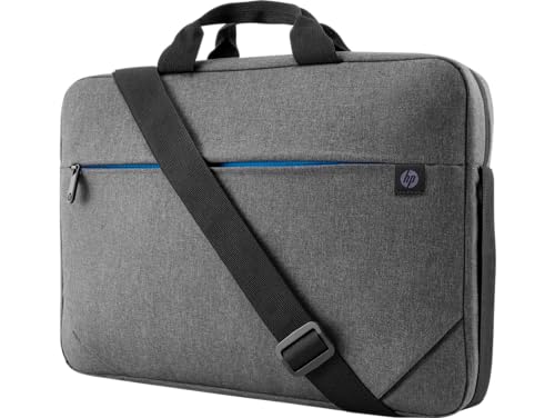 HP Prelude Laptop-Tasche 15,6 Zoll – schlank, wasserabweisend, gepolstert, leicht & robust – Notebook-Tasche für Damen & Herren – ideal für Arbeit, Uni & Reisen, Grau