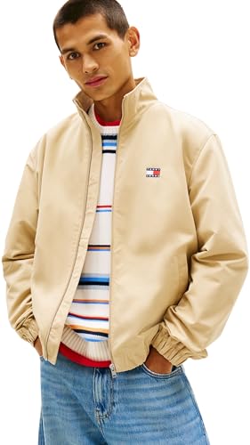 Tommy Jeans Men's Tjm Essential Jacket Ext Dm0Dm22720 Other Jackets, BEIGE (Gentle Gold), XL