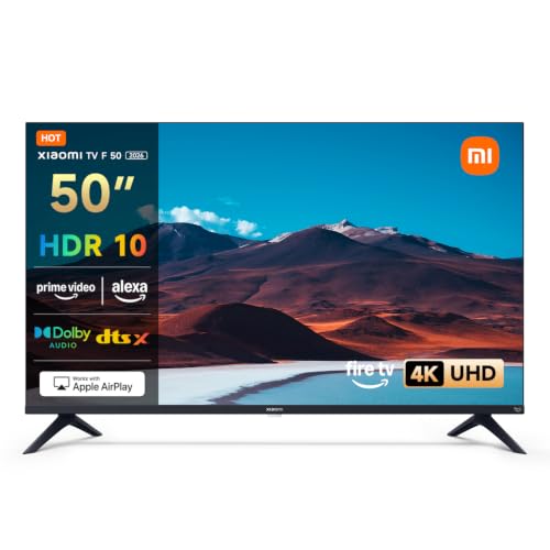 Xiaomi TV F 50, 50 Zoll (127 cm), 4K UHD, Smart TV, Fire OS8, HDR10, MEMC